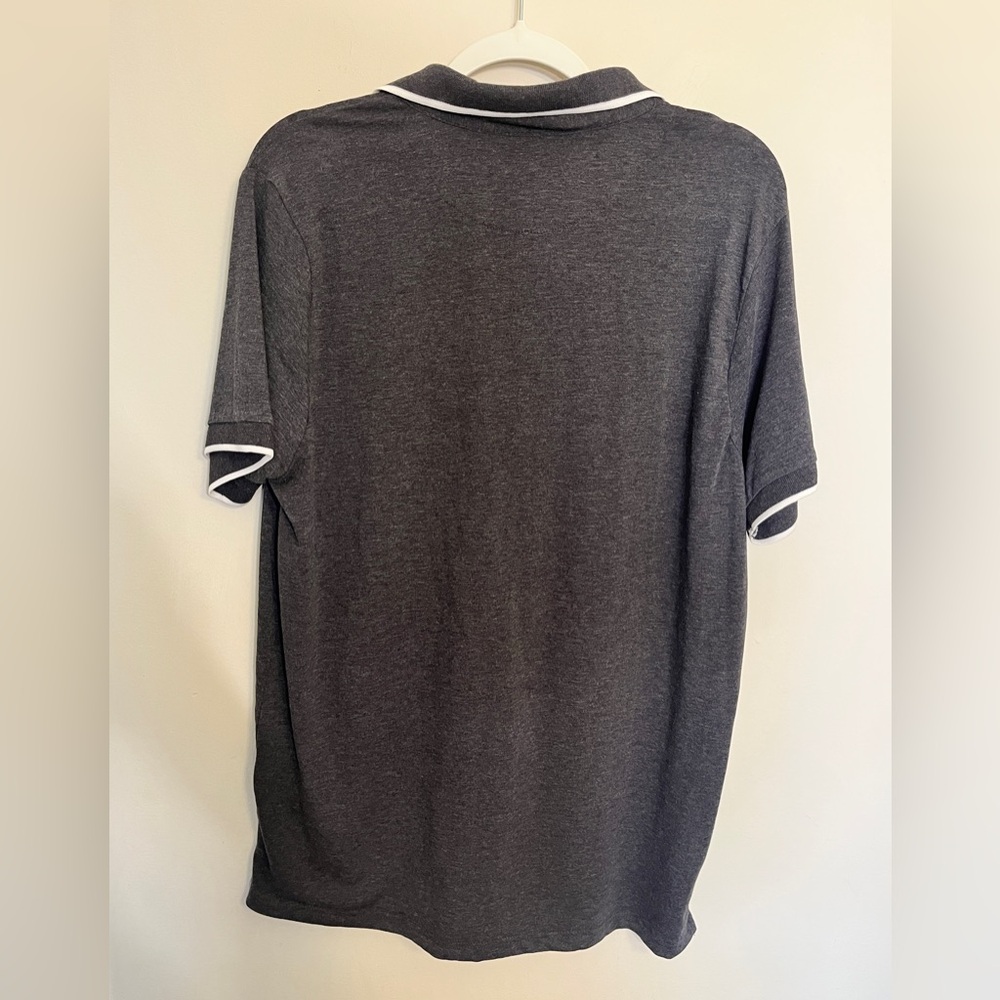 Member’s Only Gray Short Sleeve Polo, Sz XL - Picture 5 of 8
